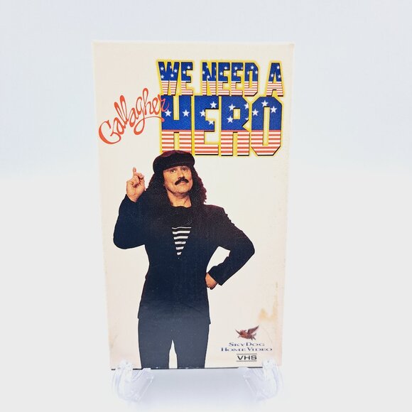 Gallagher: We Need a Hero Comedy VHS 1992 - Picture 1 of 6